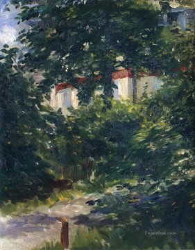 Édouard Manet Painting - El jardín alrededor de la casa Manet Eduard Manet